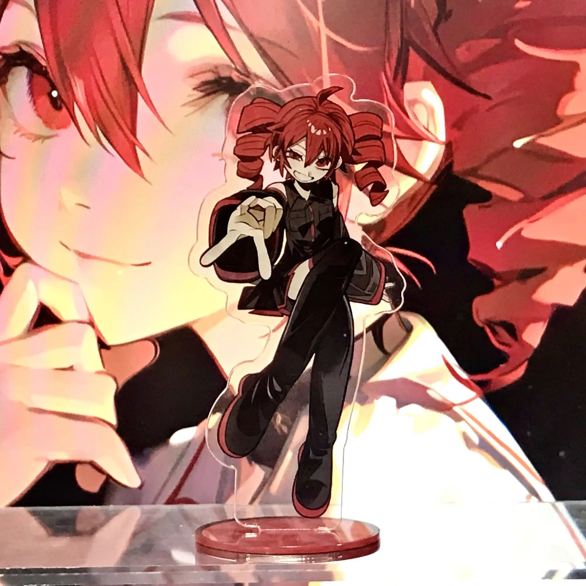 Kasane Teto Acrylic Stand Cosplay Anime Model Plate Desk Decor Standing Sign Figures Hadiah Natal