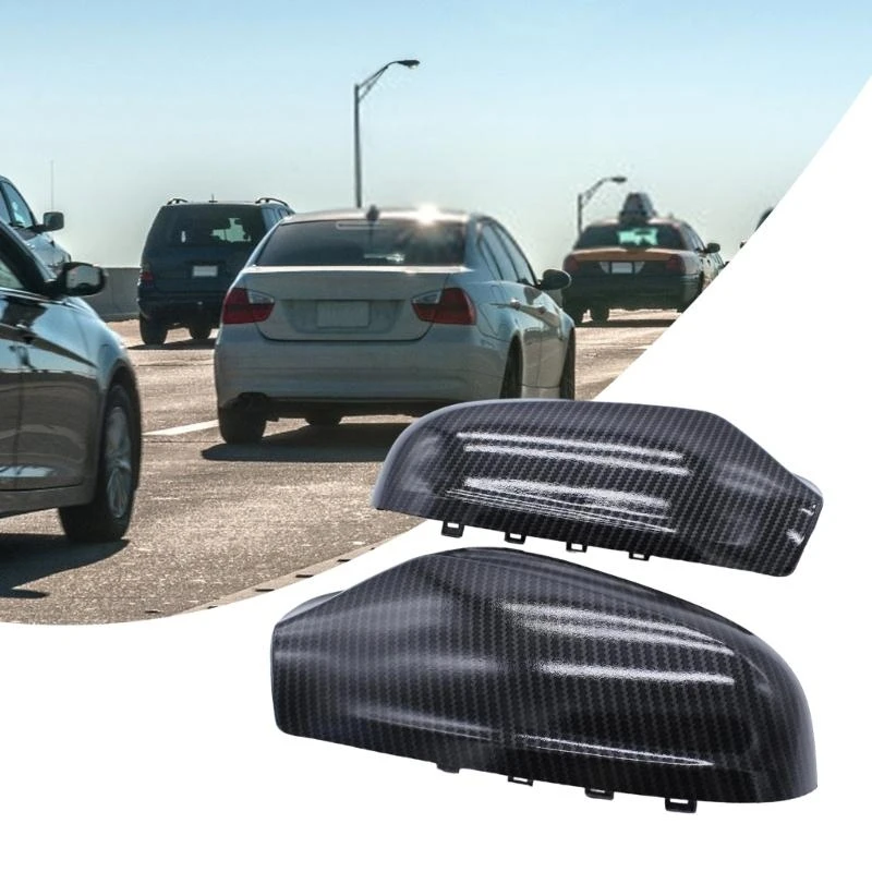 واقي غطاء المرآة الخارجي الواقي لـ MK5 2004-2009 التنسيق البسيط 2pcs