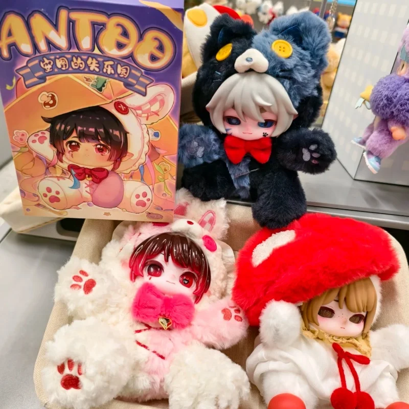 В наличии Antoo Antu Lost Paradise Series, виниловая плюшевая слепая коробка, украшение комнаты, кукла, милый орнамент, сюрприз для девочек, подарок на день рождения