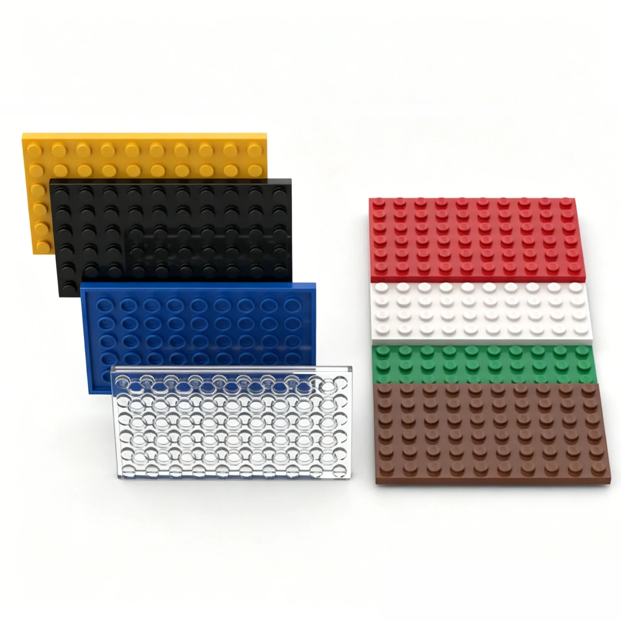 10 Stück 3033 DIY Bausteine Dünne Figurensteine 6x10 Noppen 12 Farben Pädagogisch Kreativ Größe Kompatibel mit Spielzeug für Kinder