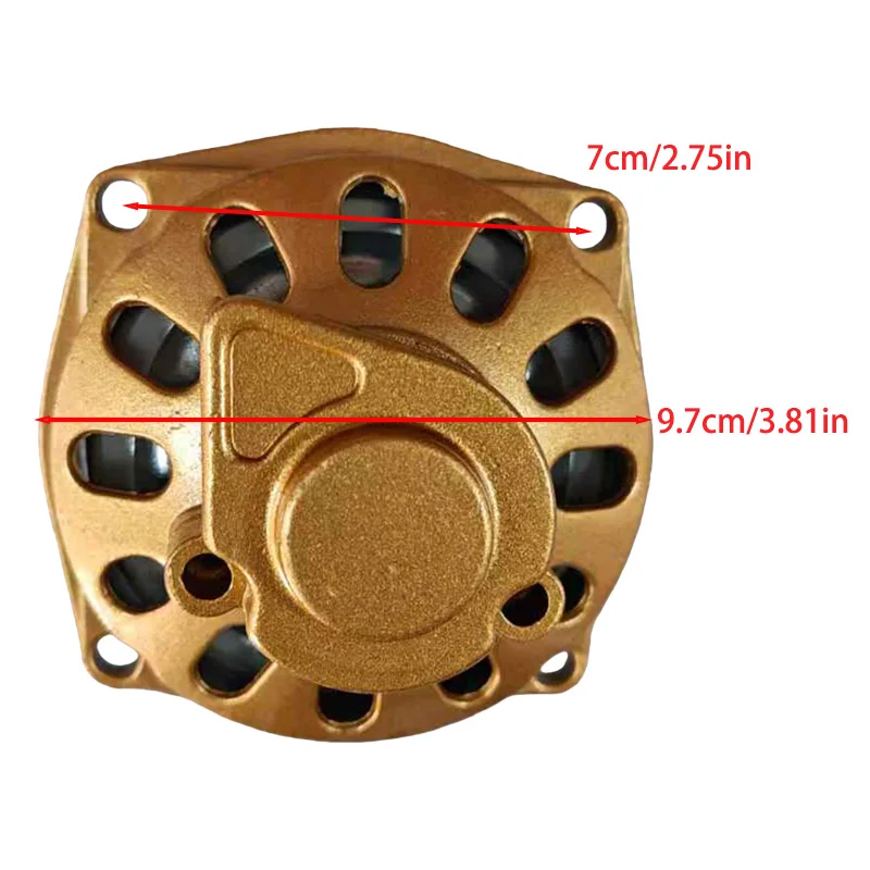 Clutch Housing Drum Gear Box 25H 6Tooth Sprocket For 47cc 49cc Pocket Bikes Mini Quad ATV Minimoto Scooter Buggy Go kart view 2