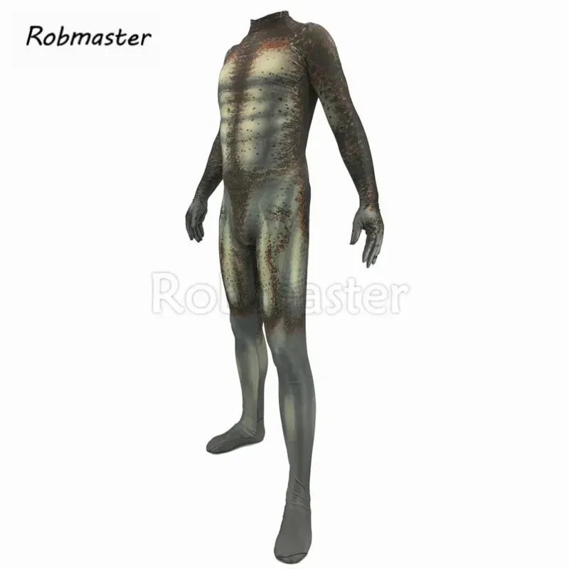 جديد أزياء تنكرية للرجال والأولاد ثلاثية الأبعاد مطبوعة من الألياف اللدنة Zentai المفترس للهالوين ملابس داخلية مقاس سم؛ 5