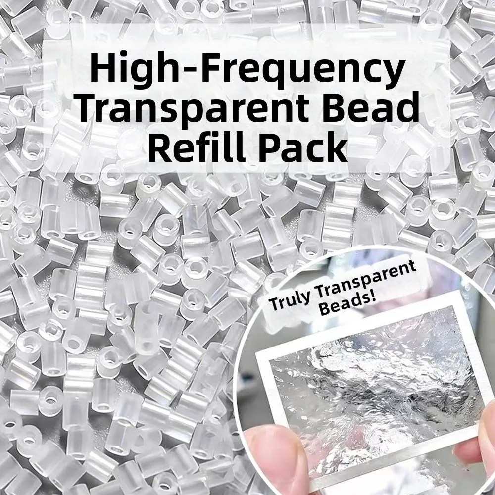 Gifts High-Transparency Handmade DIY Perler Beads Heat Press Handmade Glass-Colored Perler Bead 2.6mm Perler Bead