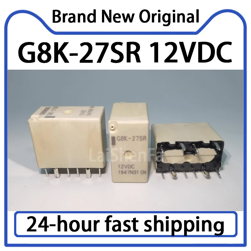 1PCS G8K-27SR 12VDC…