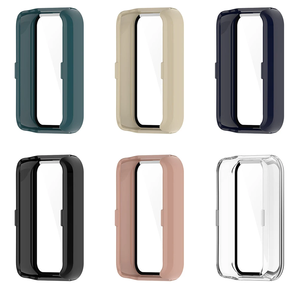 PC tpu Case+Tempered Glass For Huawei Honor band 9 Full Cover Screen Protector Smartwatch Bumper Cleaning cotton image 6