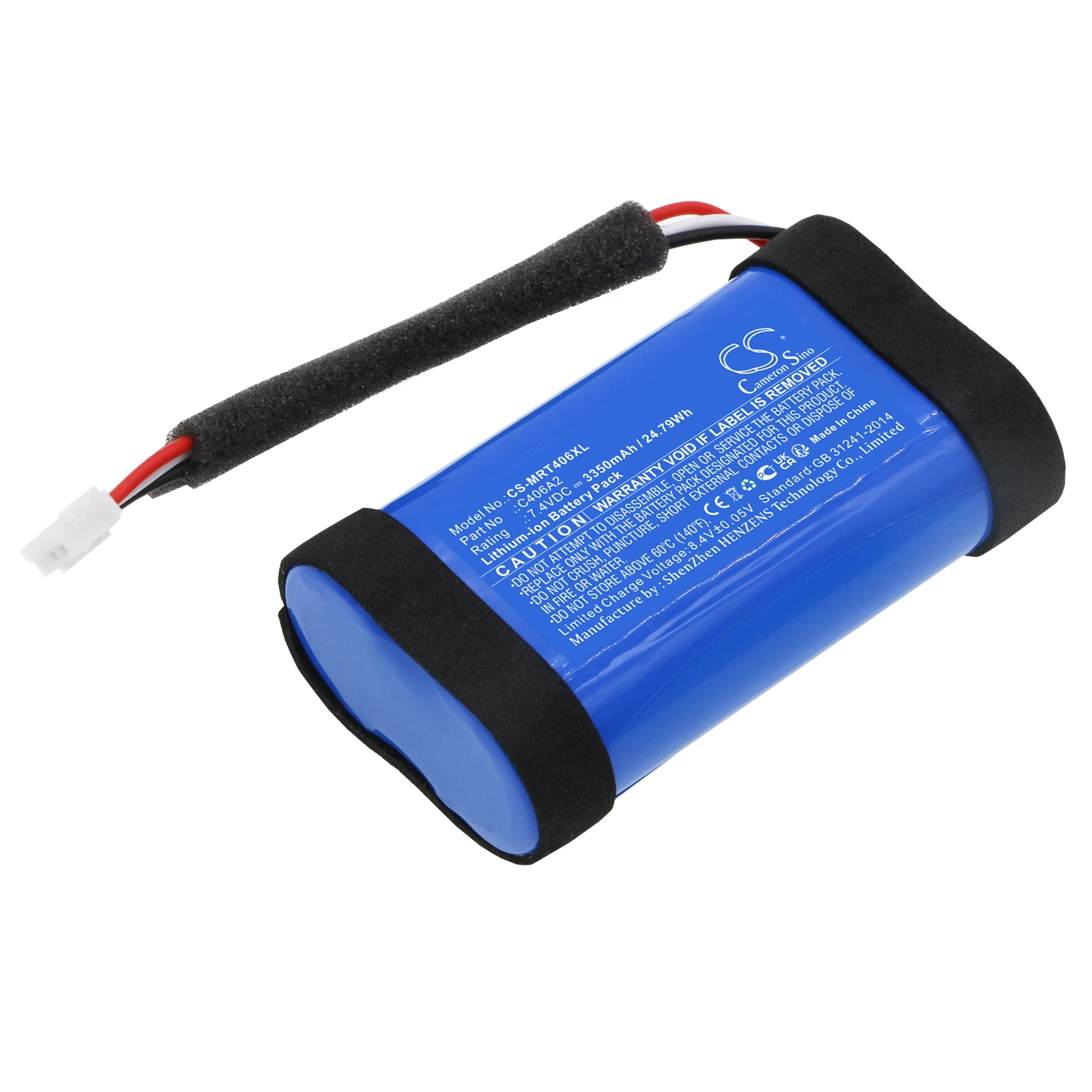 battery Cameron Sino batteries Speaker 3350mAh for Emberton 1001908 1005696 Emberton II Emberton 2 C406A2 C406A2-2 CS-MRT406XL