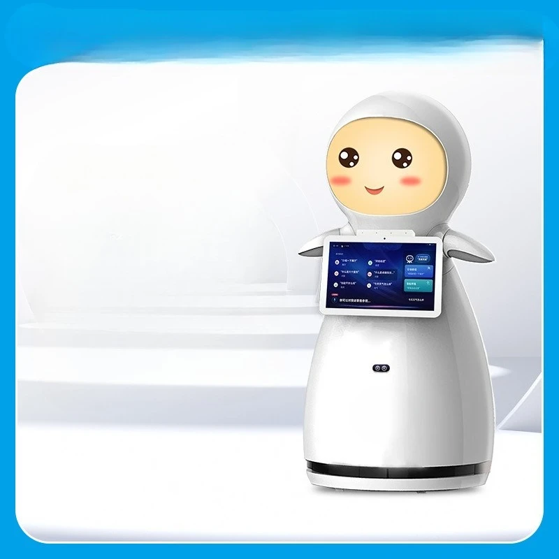 Intelligent commercial robot for business reception facial recognition interactive Q&A