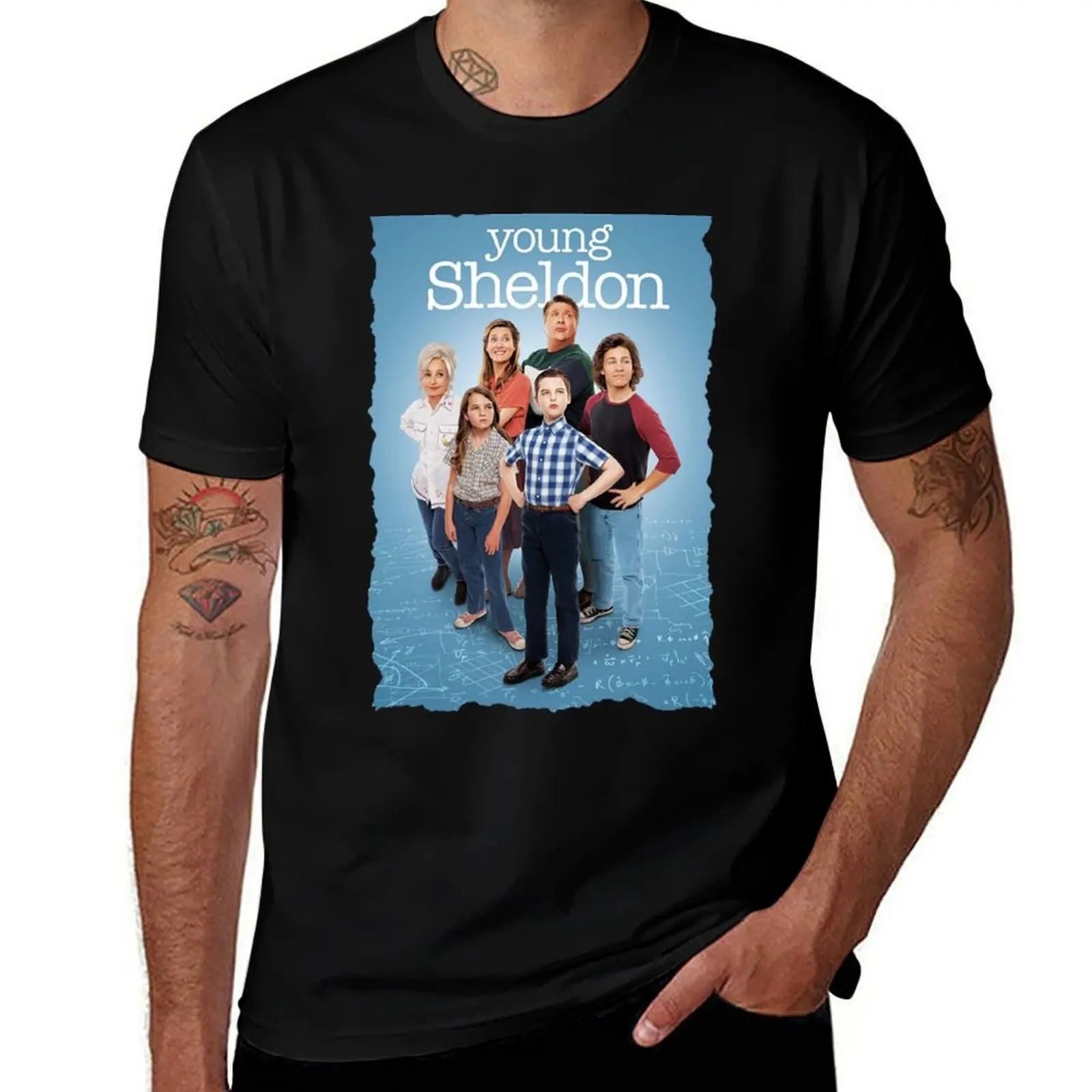 YOUNG SHELDON T-Shirt Summer Holiday Casual Tee T-Shirt