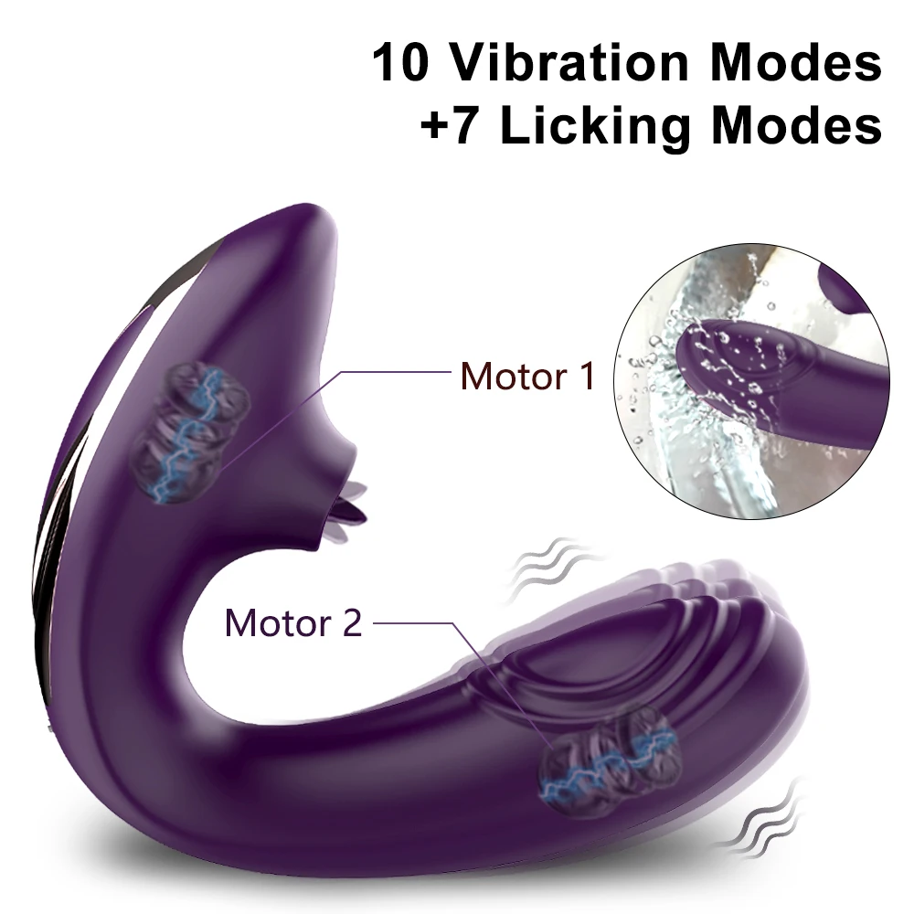 Klitoris Lecken Vibrator für Klitoris Frau Stille Clit Stimulator Fernbedienung G-Spot Sex Spielzeug Weibliche Masturbation für Frauen