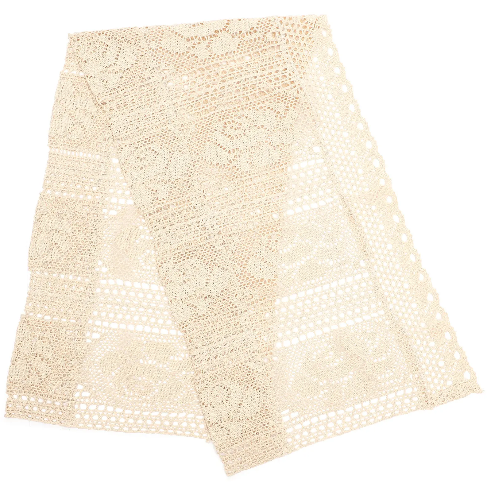 

Короткая вязаная занавеска для окна: простая, элегантная, с ажурной текстурой, без сверления, для кухни, спальни, гостиной, маленького окна