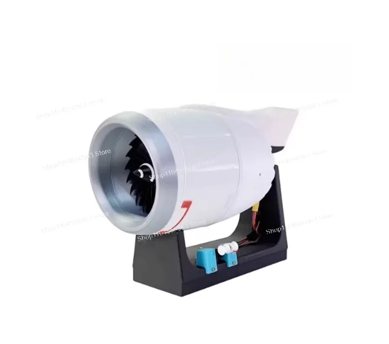 Turbofan Engine Model with Reverse Thrust Function, Desktop Display Jet Toy for Aviation Enthusiast