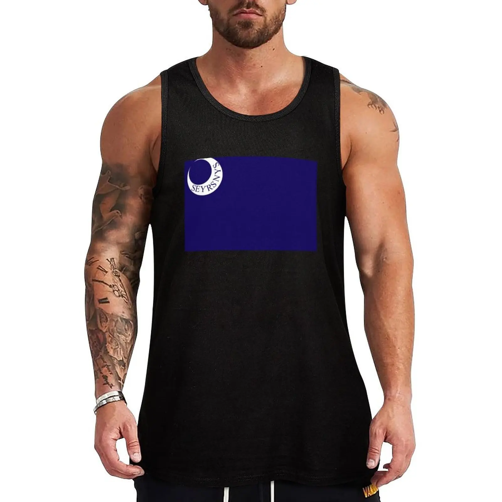 1st Manx Moultrie Flag Tank Top - Camiseta sin mangas refrescante, transpirable y ligera para verano