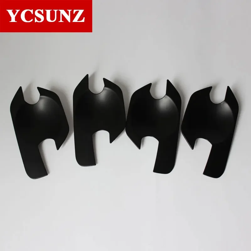 ABS Door Handle Inserts Accessories For Nissan Frontier Navara D40 2006 2007 2008 2009 2010 2011 2012 2013 Double Cabin