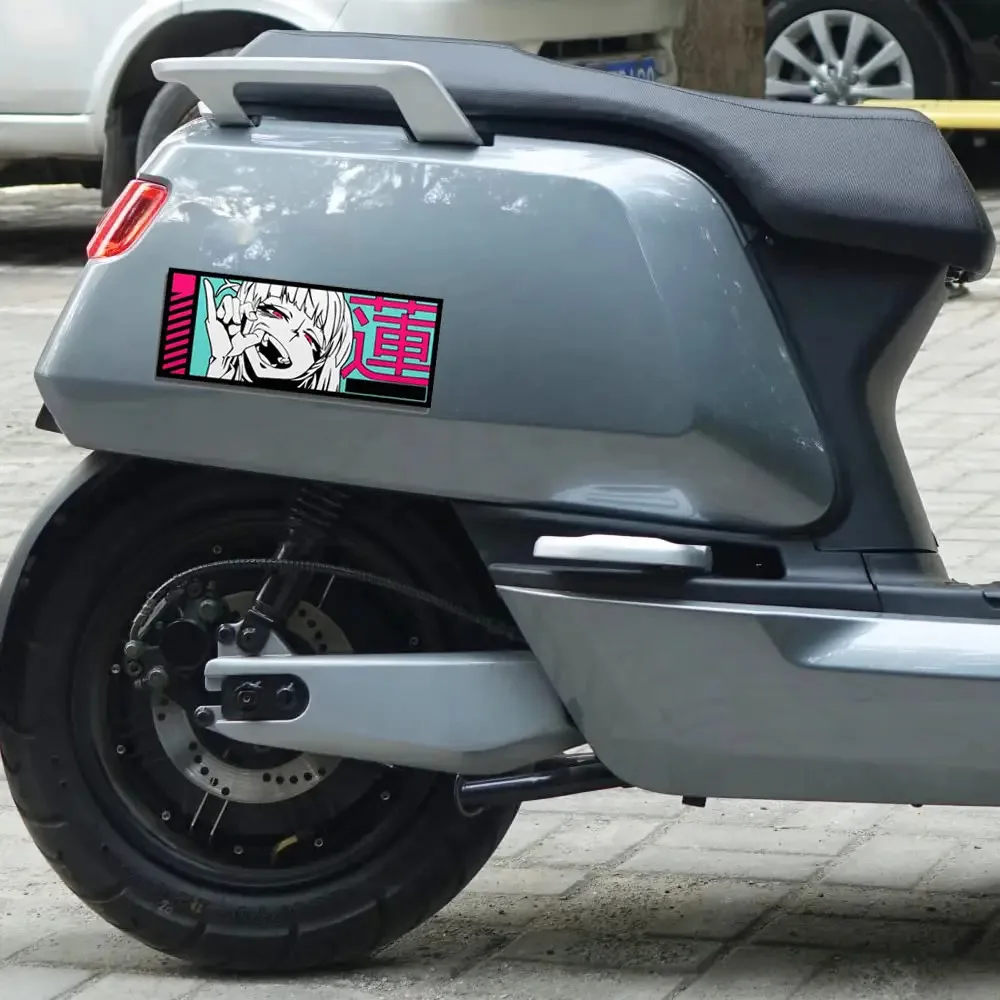 

Cool Cyberpunk Anime Girl Stickers, Fashion Vinyl Decals for Motorcycle, Scooter & Helmet