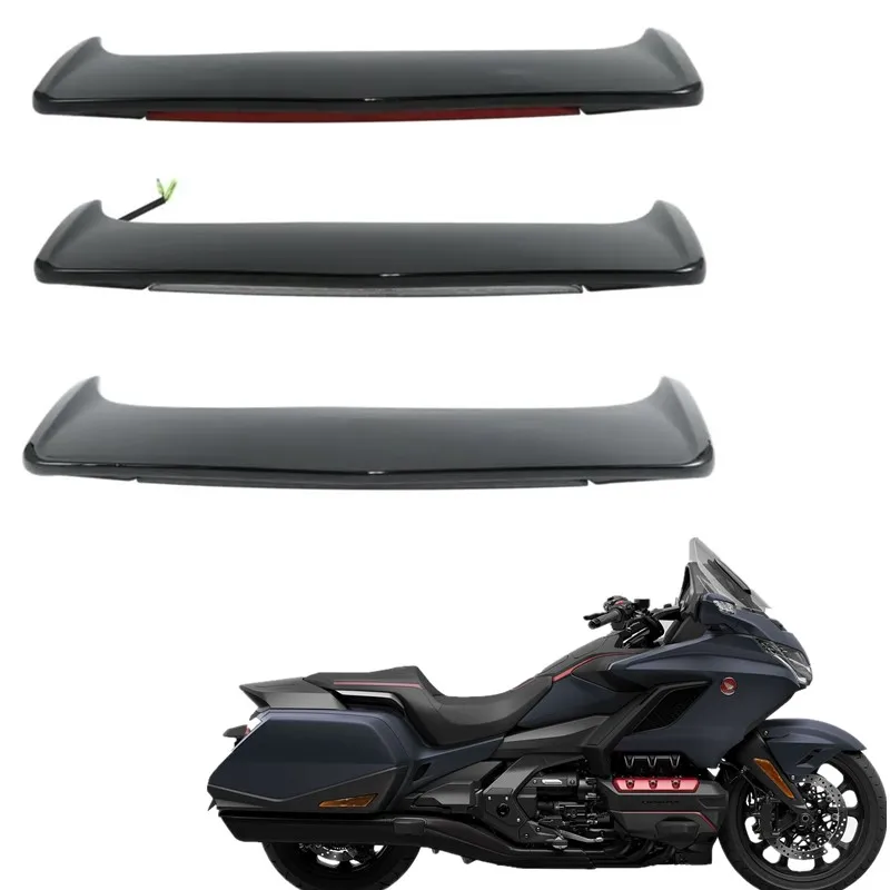 

For Honda Gold Wing GL1800 2001-2017 2016 Motorcycle Trunk Spoiler W/ LED Light Motorcycle Acsessories