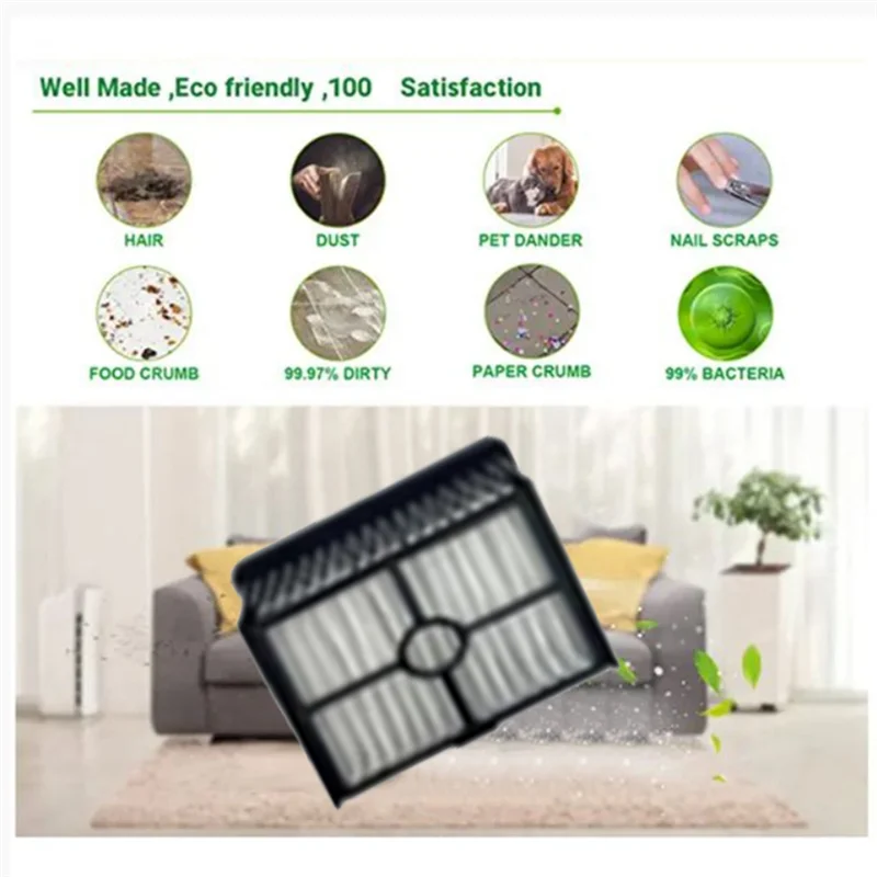 Filtro BAAD HEPA para aspiradoras inalámbricas Dreame Trouver K10 y K10 Pro, piezas que mejoran la eficiencia de limpieza