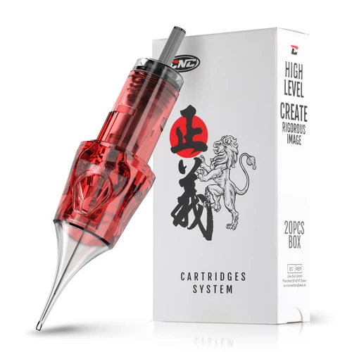 Cartucho de agujas de tatuaje CNC RS, 20 piezas, 0,3 MM, con membrana, cartuchos de seguridad, aguja desechable para tatuadores