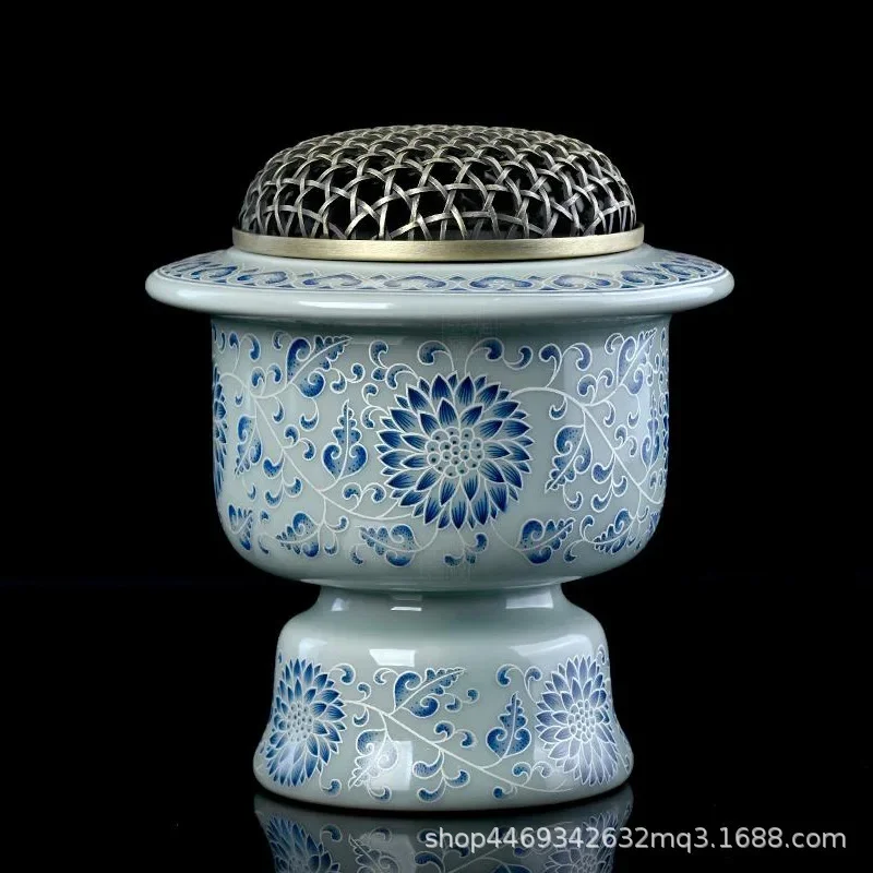 

CL Guyun Kiln Bi Electronic Aromatherapy Burner Timed Temperature Control Aromatherapy Burner Household Indoor e Incense Burner