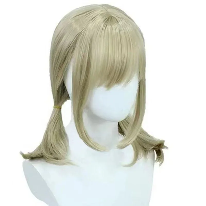 AIAI 2025Identity V إيما وودز تأثيري الاصطناعية قصيرة مستقيم أنيمي Coser لطيف فتاة شعر مستعار عالي الجودة حفلة الهالوين