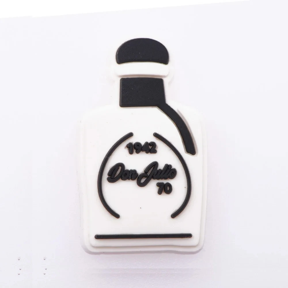 1Pcs Kinds of Type Beer Wine Bottle Shoe Decorations Accessories Shoe Charms For Bracelets  Kids Gifts