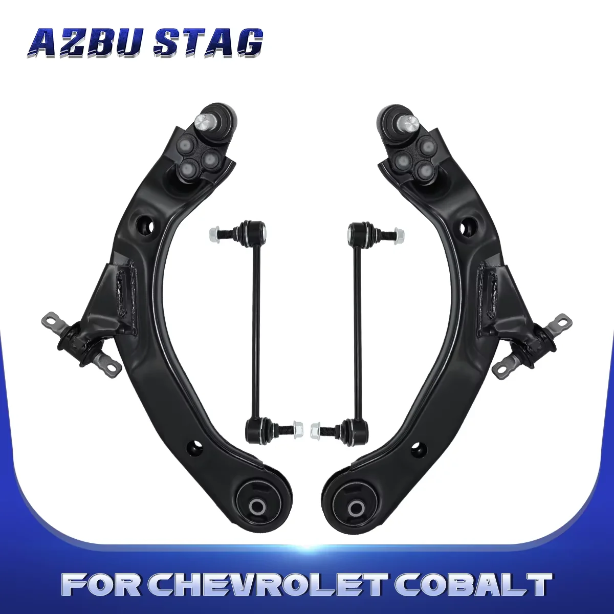 

AzbuStag 4Pcs Front Lower Control Arm Sway Bar Link for Chevrolet Cobalt Pontiac G5 2005 2006 2007 2008 2009 10356342