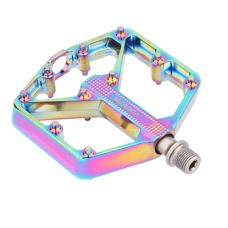 MEROCA Ultralight Bicycle Pedals Sealed Bearing Aluminium Alloy Cycling Non-slip Mountain Bike BMX Road Bike Pedals Accessories