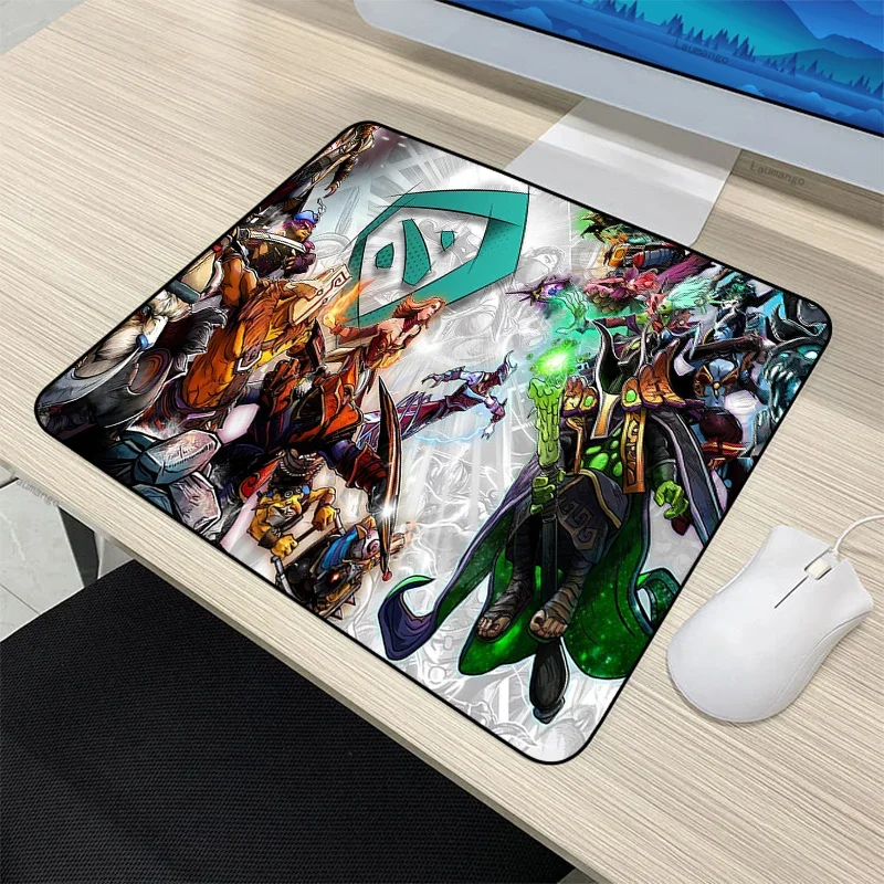 Dota 2 Mousepad Gaming Accessories Small Mouse Pad Anime Computer Carpet Kawaii Mouse Mat Pc Gamer LOL Keyboard Speed Desk Mat