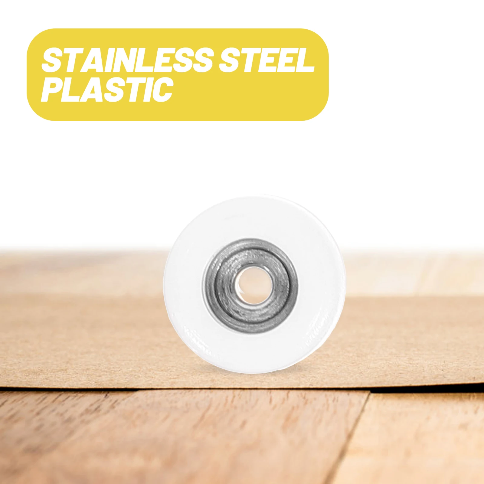 

4pcs Finger Skate Roller Premium Plastic Stainless Steel Colorful Stress Relief Educational Game Desktop Decoration