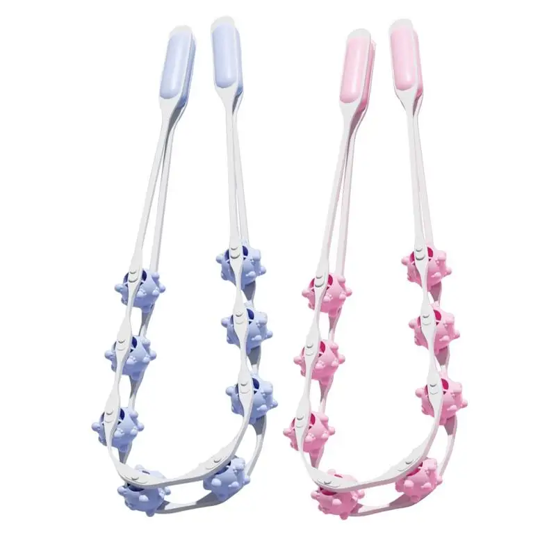 

Rope Roller Massager Eight-wheel Acupoint Massage Roller Fitness Equipment And Accessories for Belly Fat Leg Body Waist Abdomen