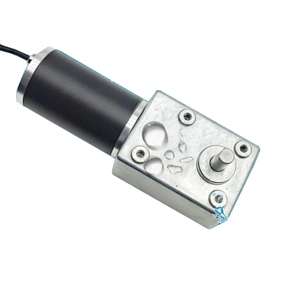 Factory Direct 2026 Dustproof IP68 Waterproof Motor Turbo Worm All Metal Gear DC Geared Underwater Motor