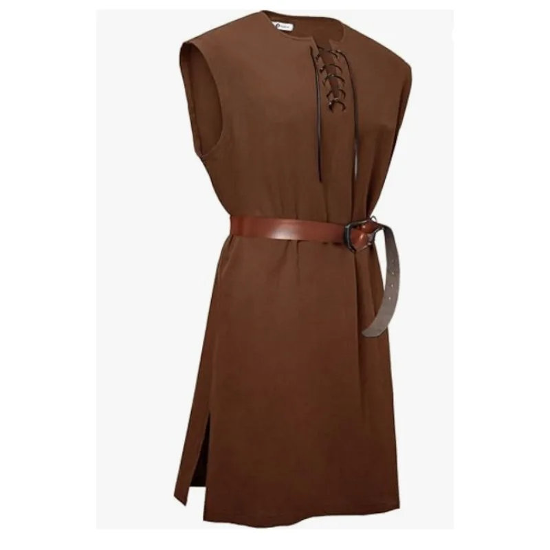 Picture 7: 2026 Red Viking Tunic Medieval Armor Renaissance  Cosplay Costume