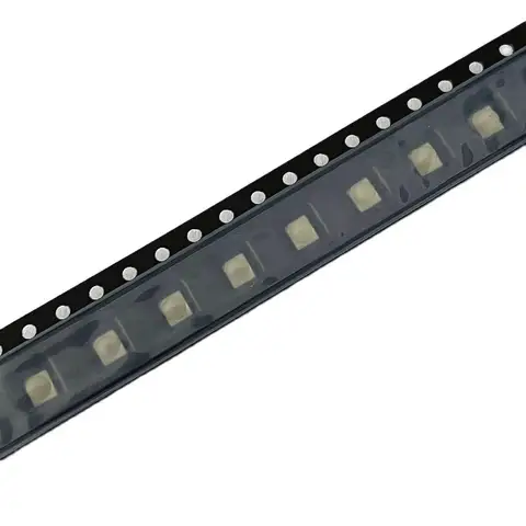50 Uds LAE65F LYE65F LSE65F 3528 SMD LED con lente PLCC-4 cátodo común 50mA 60 grados ángulo de haz LA LS LY E65F