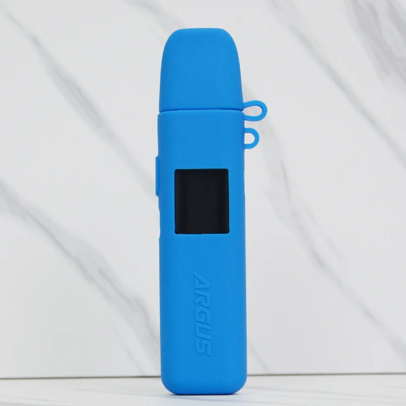 جراب جلد بملمس سيليكون لـ VOOPOO Argus G2 ، غطاء مطاطي واقي ناعم بحبل