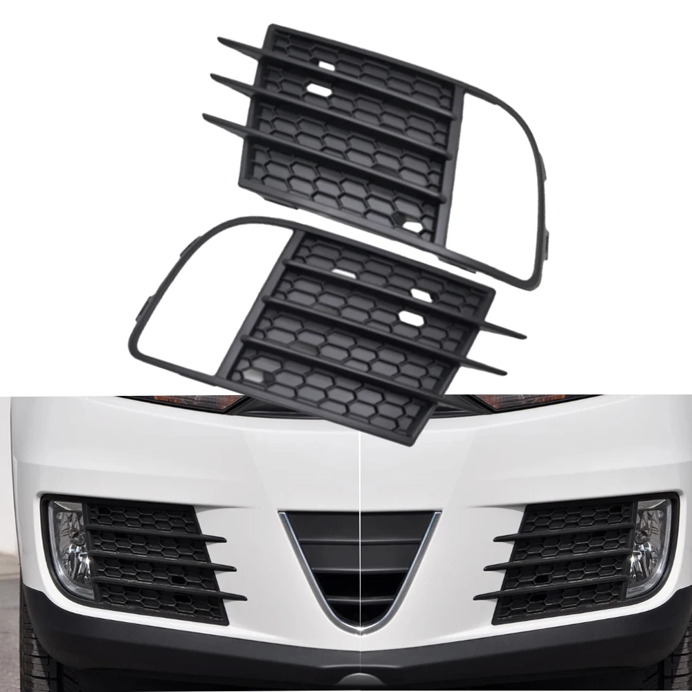 

For VW Tiguan 2013 2014 2015 2016 2017 2018 Left Right Front Bumper Grille Fog Light Frame Cover 5ND853665B 5ND853666B