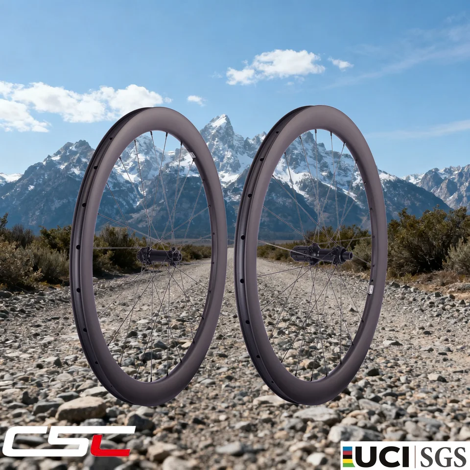 CSC GRAVEL カーボンホイールセット 54T ラチェットシステム ディスク