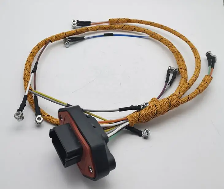 

E 345C 345D 349D C13 Engine Fuel Injector Wiring Harness 372-4548 418-7614 3724548 4187614 For Caterpillar Excavator Parts CAT