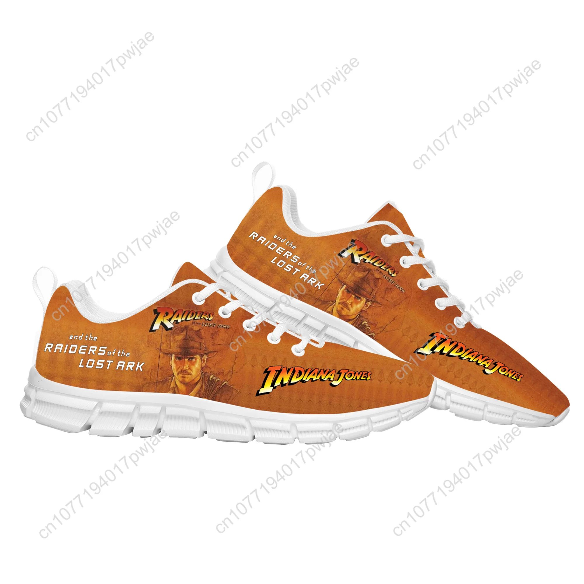 Indiana Jones Raiders of The Lost Ark Sports Shoes Mens Womens Sneakers Fashion Casual Hiking Sneaker Custom Built Shoe