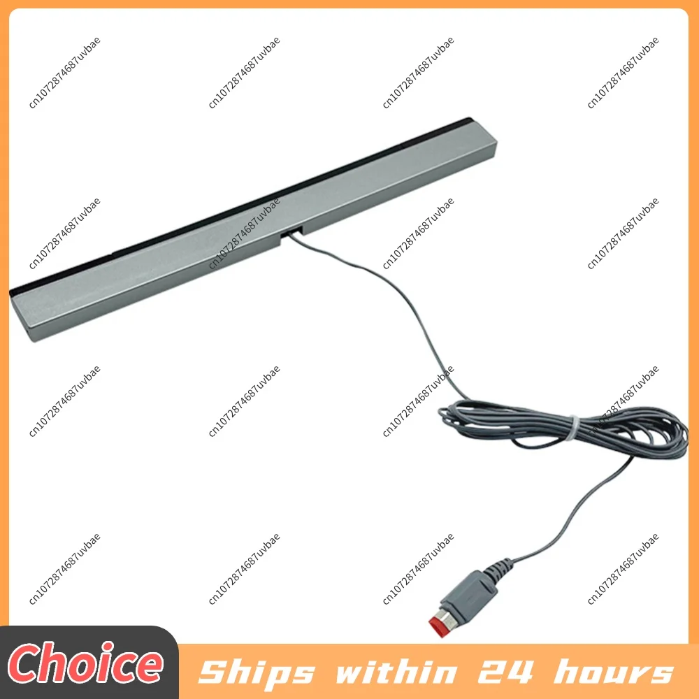 Wired Infrared Ray Sensor Bar with Extension Cord Video Game Sensor Bar Wired Remote Sensor Bar for Wii Wii U Console