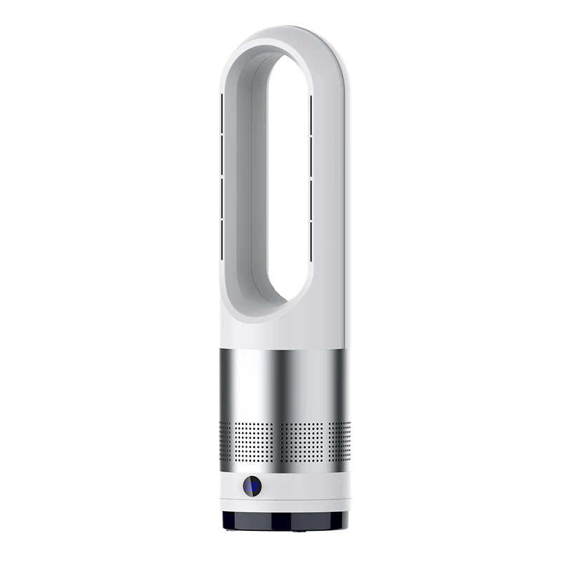 2024 Newest Design Cool Fan Bladeless Electric Fan Leafless Floor Air Cooler Tower Fan With Air Purification