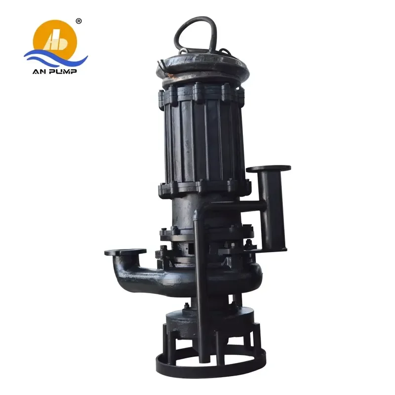 custom Heavy Duty Non-clog 10 Inch Submersible Slurry Dredging Pump