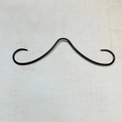 Anel Piercing de Septo em Aço Inoxidável para Homens e Mulheres, Design Popular de Bigode, Anel de Nariz, 316 Cirúrgico