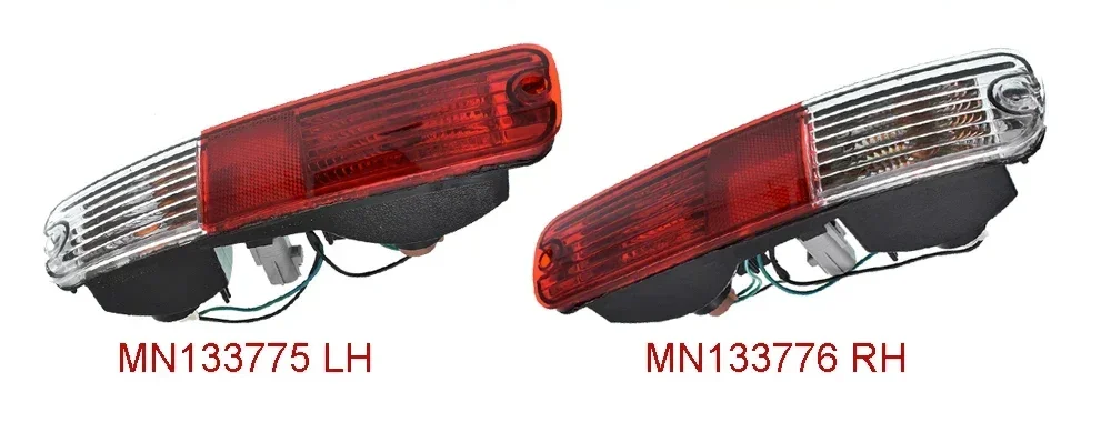

Original Tail Rear Bumper Lamp Light For Pajero Montero Shogun 3 Mk3 V73 V75 V76 V77 V78 2003 2004 2005 2006 Mn133776 Mn133775