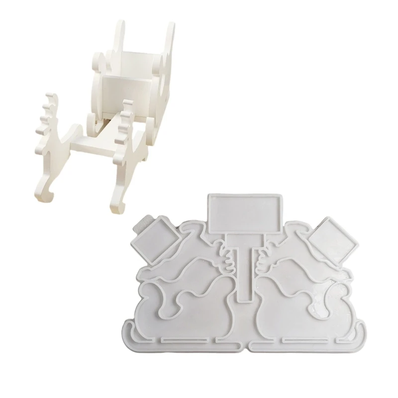 

Силиконовые формы для эпоксидной смолы, рождественские праздничные украшения, силиконовые формы для бетона и цемента