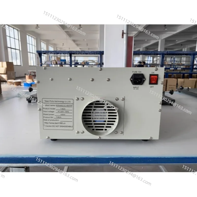 220V T-962 800W Oven Infrared IC Heater Soldering Machine 180 X 235mm Desktop Reflow  for BGA SMD SMT Rework