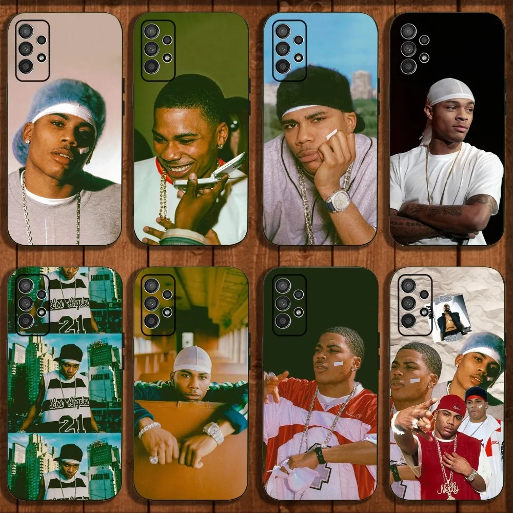 

Nelly Rapper Phone Case For Samsung Galaxy A13,A21s,A22,A31,A32,A52,A53,A71,A80,A91 Soft Black Cover