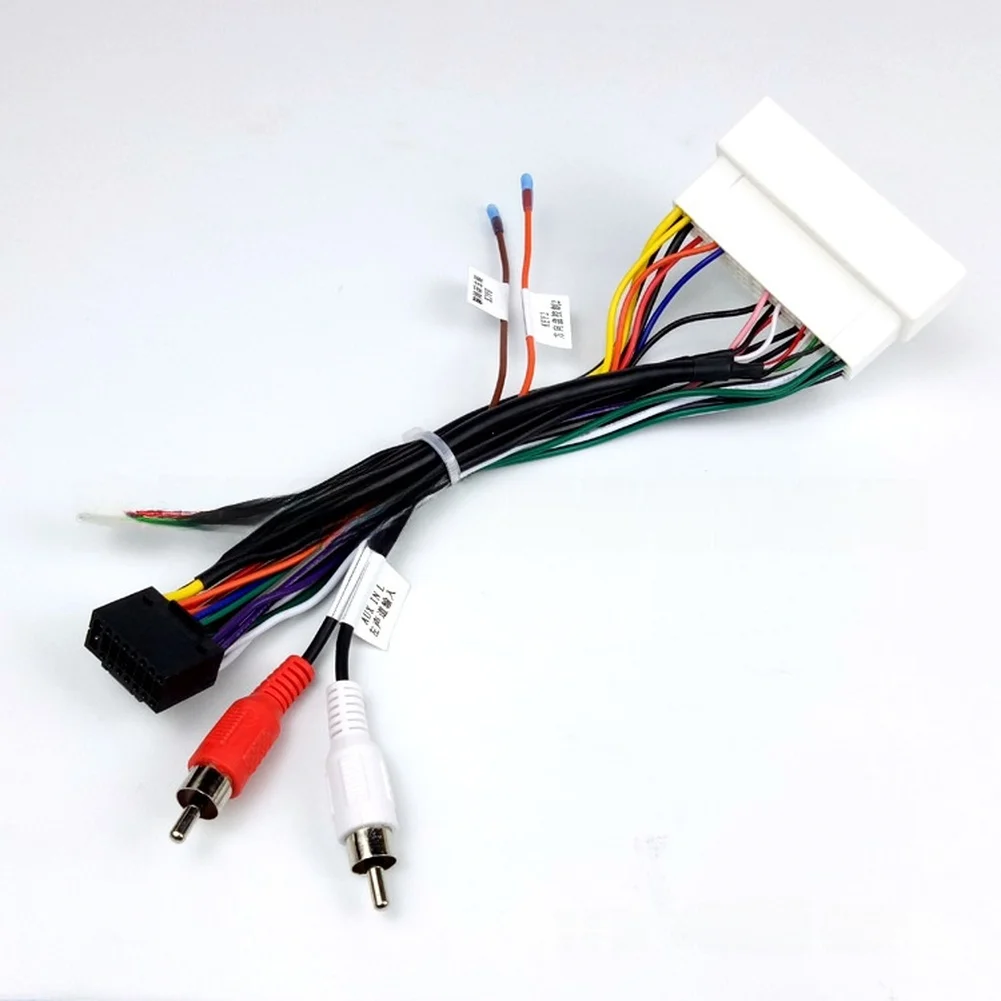 16 Pin Radio Harness Adapter Compatible with For Hyundai Sonata 2019+ and 2019+ For Android Stereo Integration