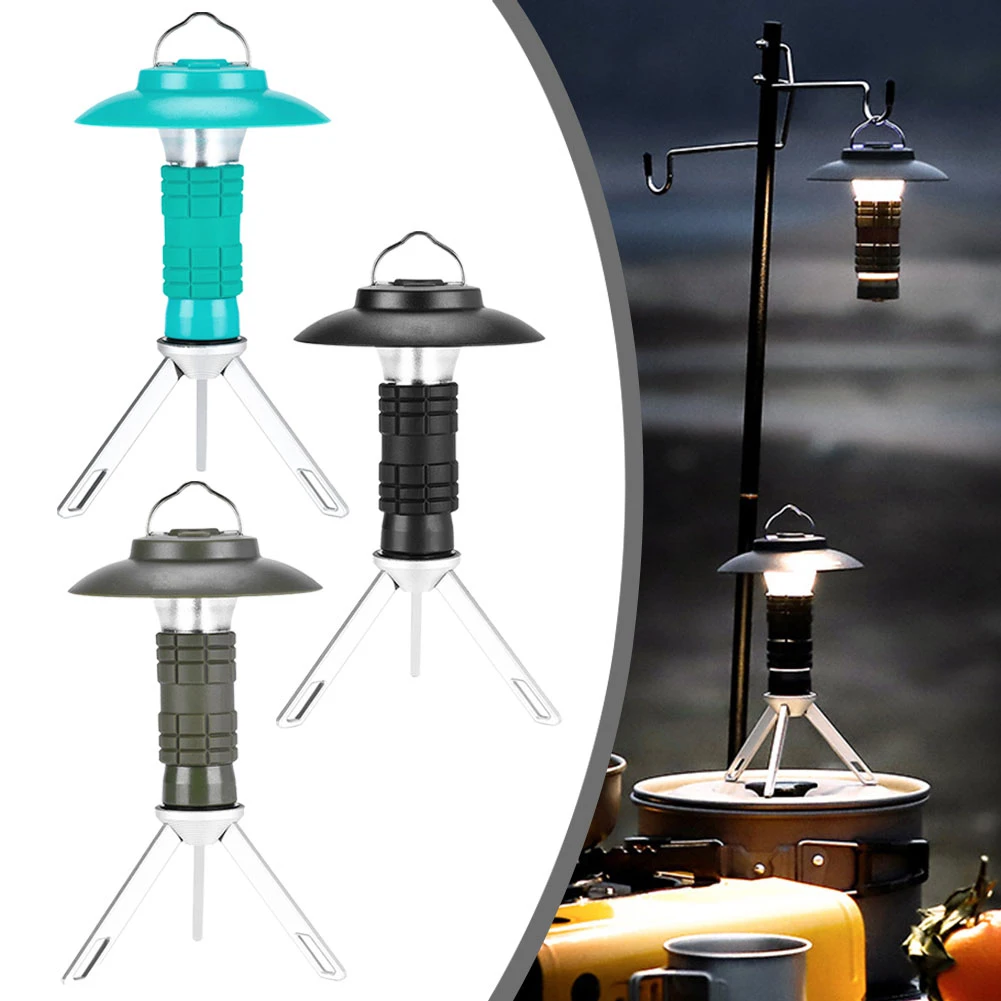 Portable Camping Light 3 In 1 Outdoor LED Flashlight Hanging Tent Light Outdoor Camping LED Lantern Accessories