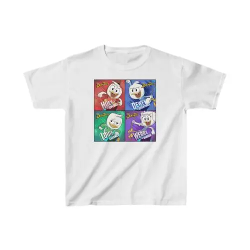 Duck Tales Cartoon Comic Movie World Donald Child Kids Gildan T-Shirt