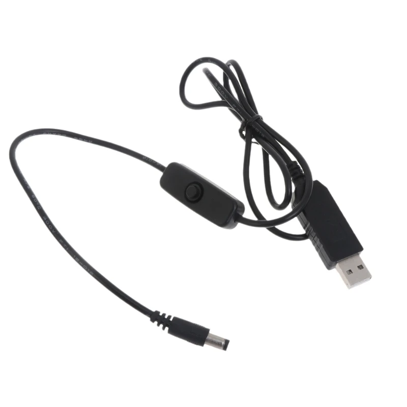 USB Power Line Step Up USB Cable for DC 5V to 12V Converter Dropship