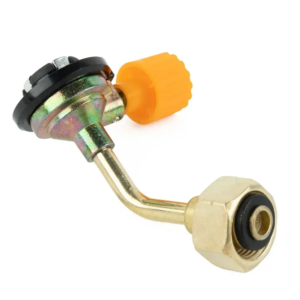 Outdoor Camping For Gas Butane Cylinder Tank Refill Connector Adapter In-line Cartridge Inflation Valve Cylinder Filling Connect